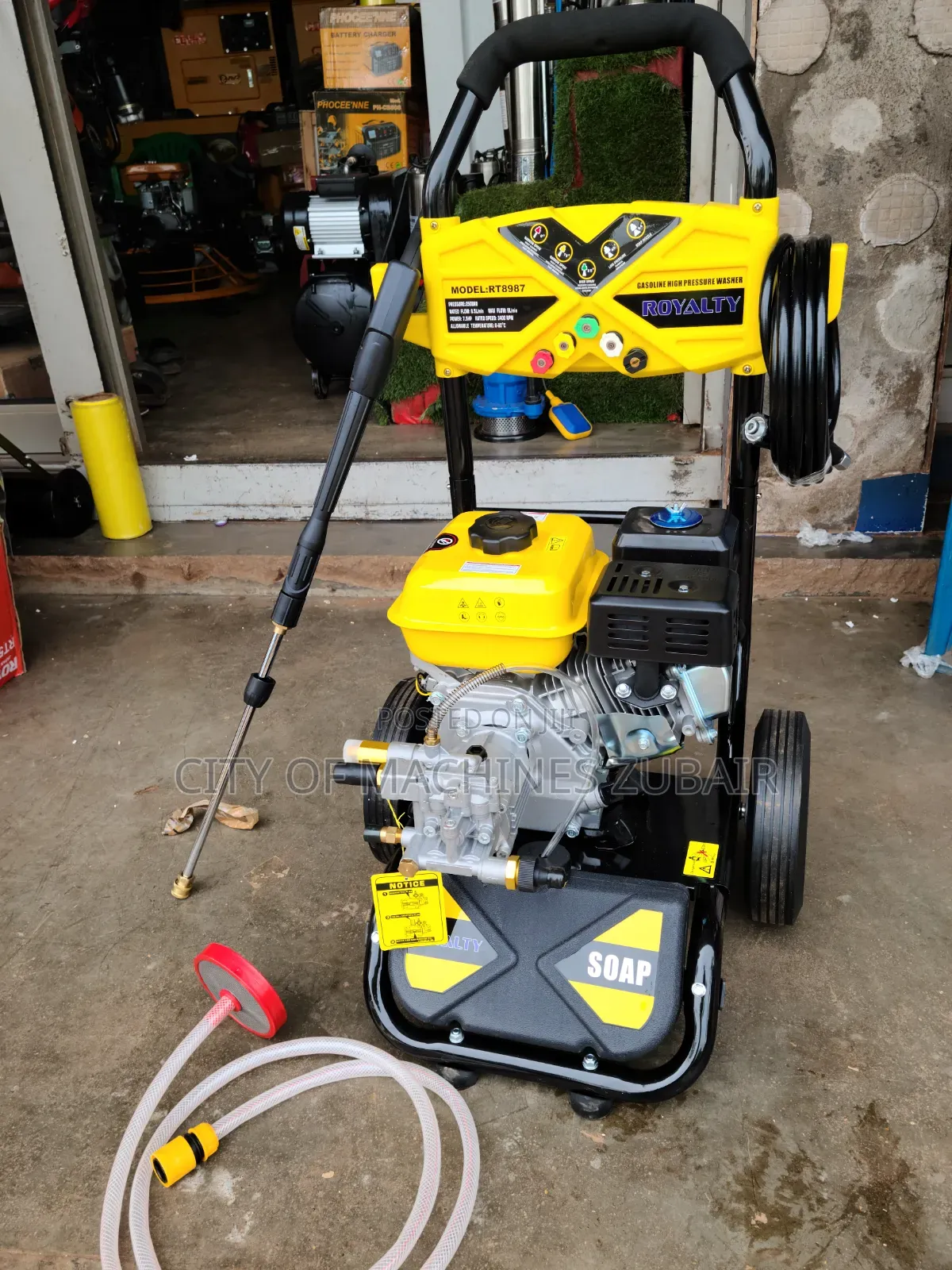 Gasoline High-Pressure Washer