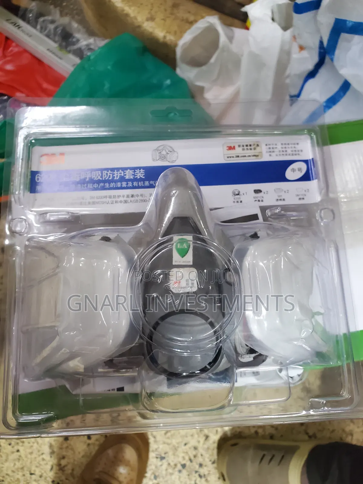 3M 6200 Half Mask Reusable Respirator Kit