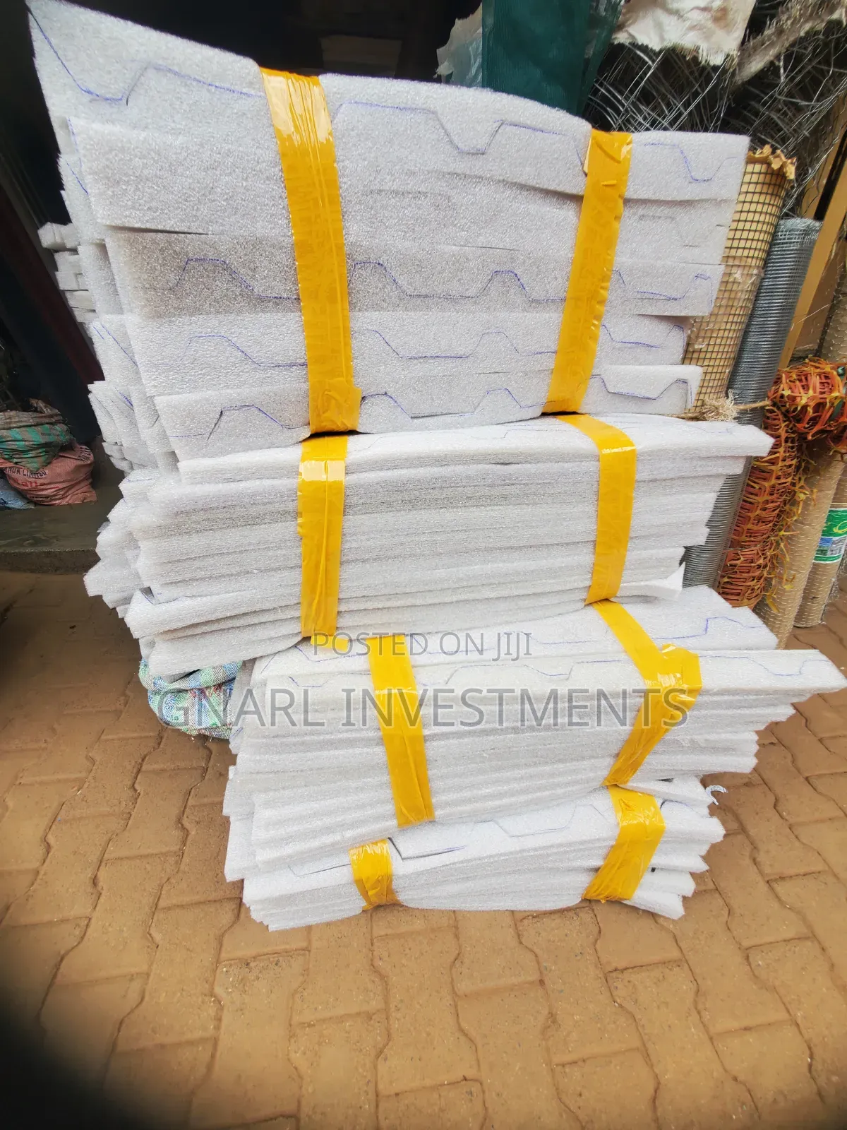 Filler Block Corrugated Polyethylene Foam Roof Closure Strips