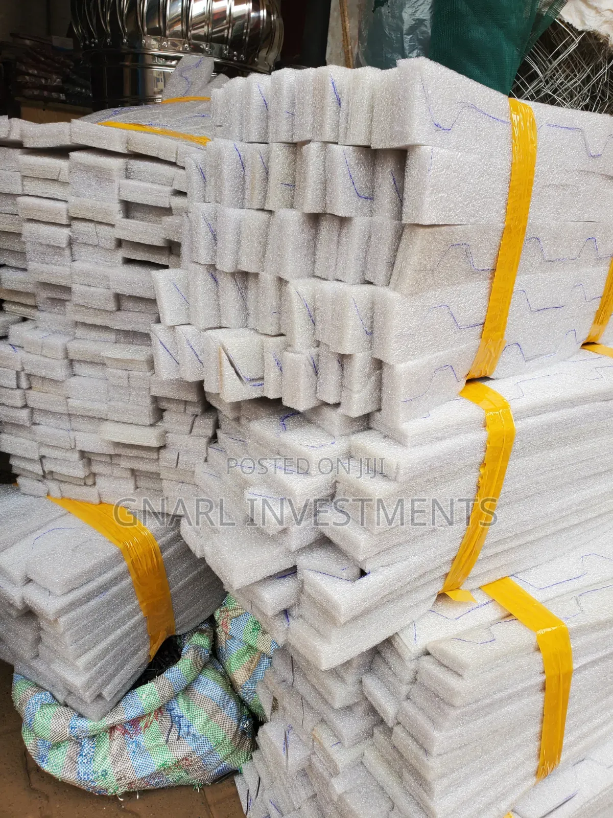 Filler Block Corrugated Polyethylene Foam Roof Closure Strips