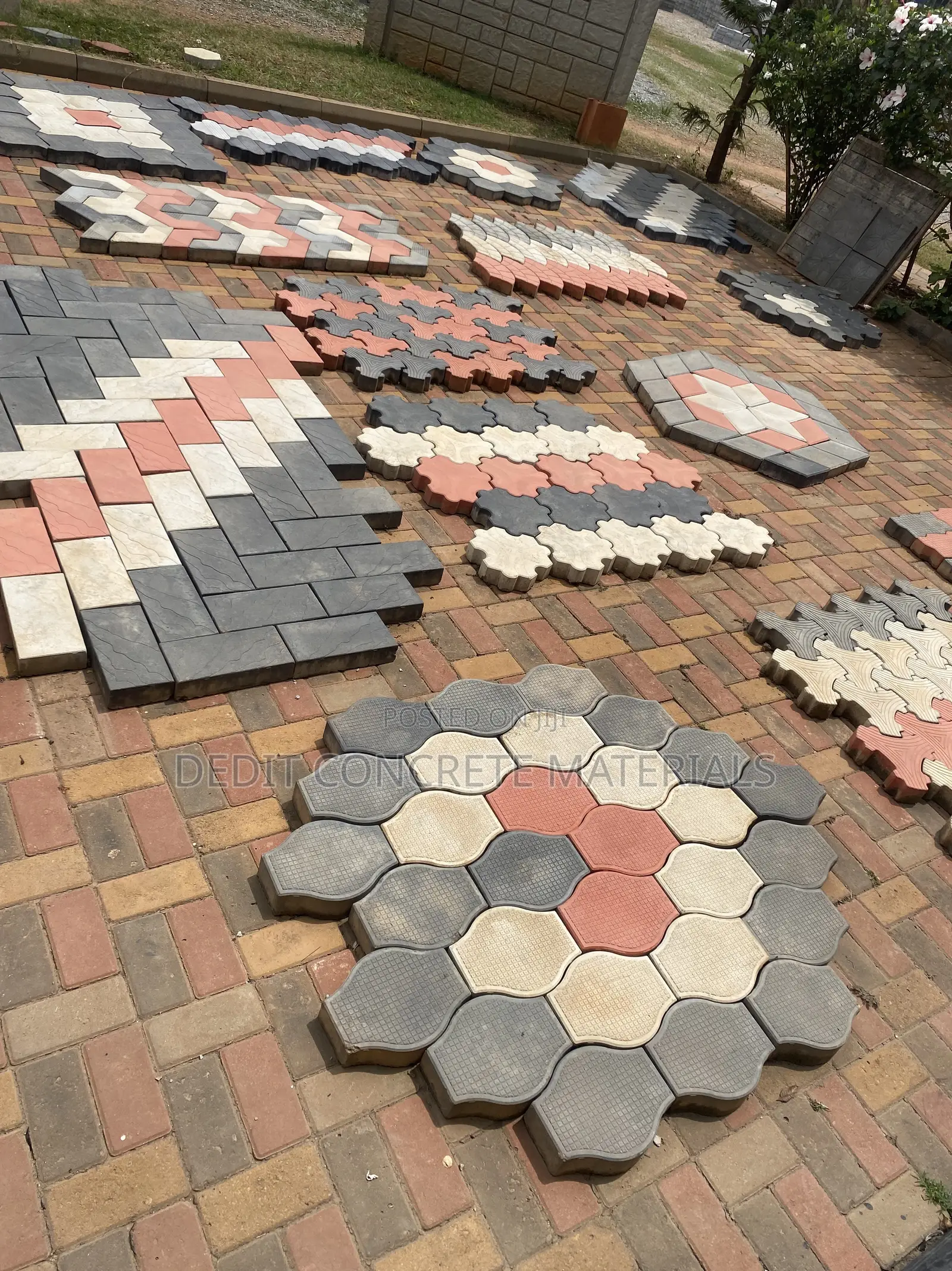 Coloured Pavers of All Designs