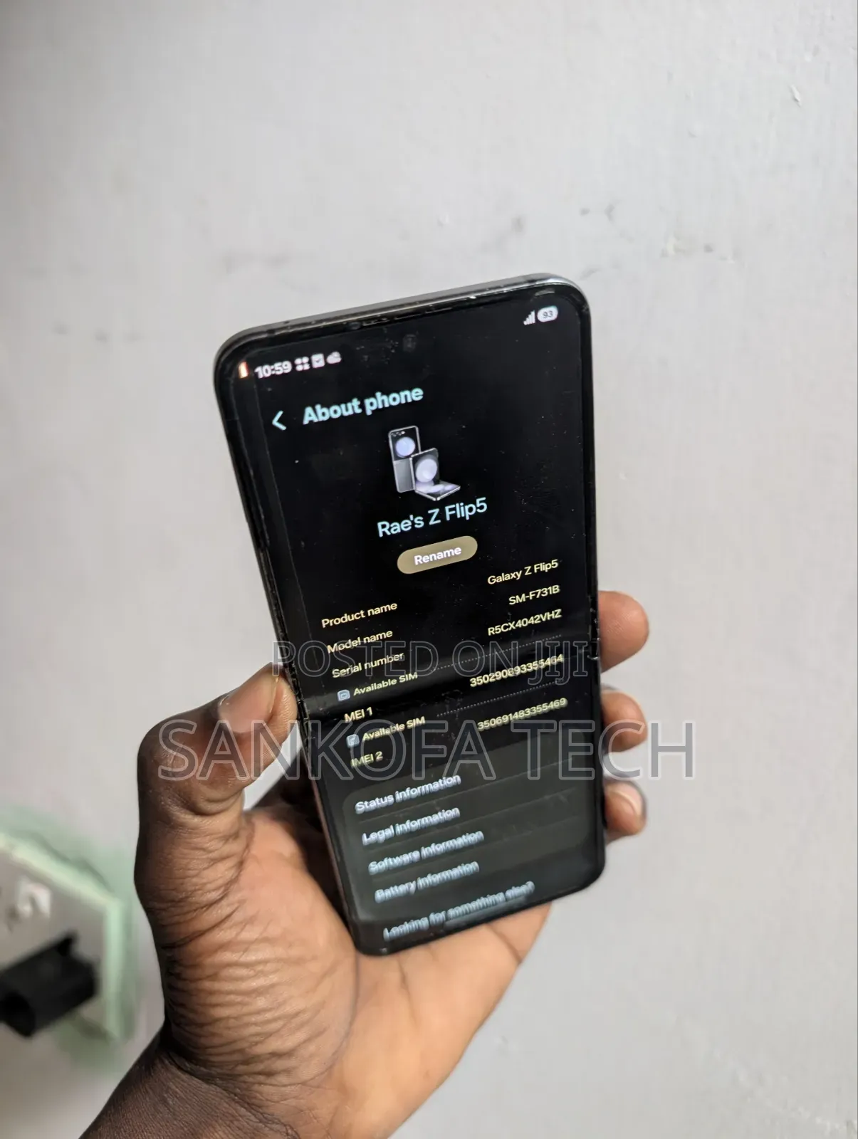 Samsung Galaxy Z Flip 5 256 GB Black