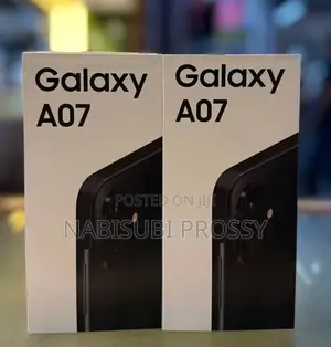New Samsung Galaxy A07 128 GB Black