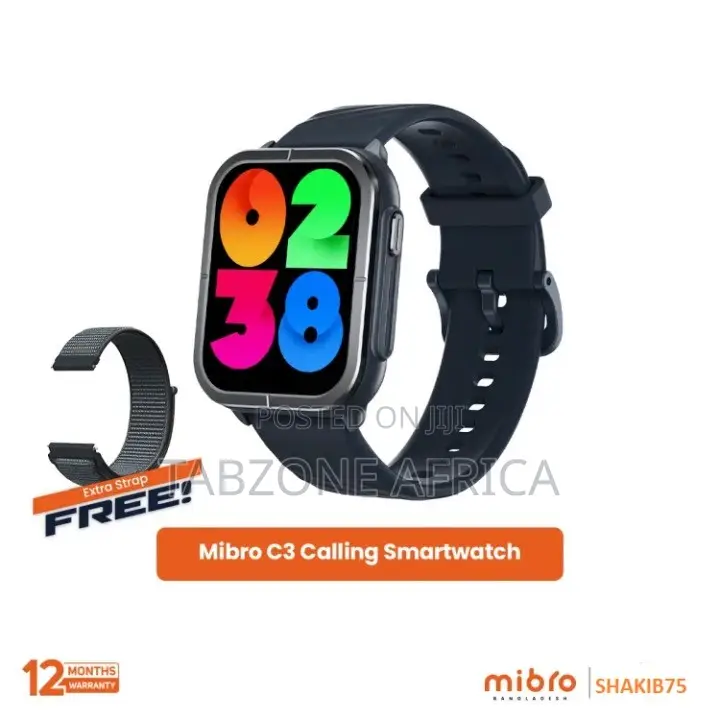 Mibro Watch C3 1.8” HD Display BT Calling 10 Day Battery Life
