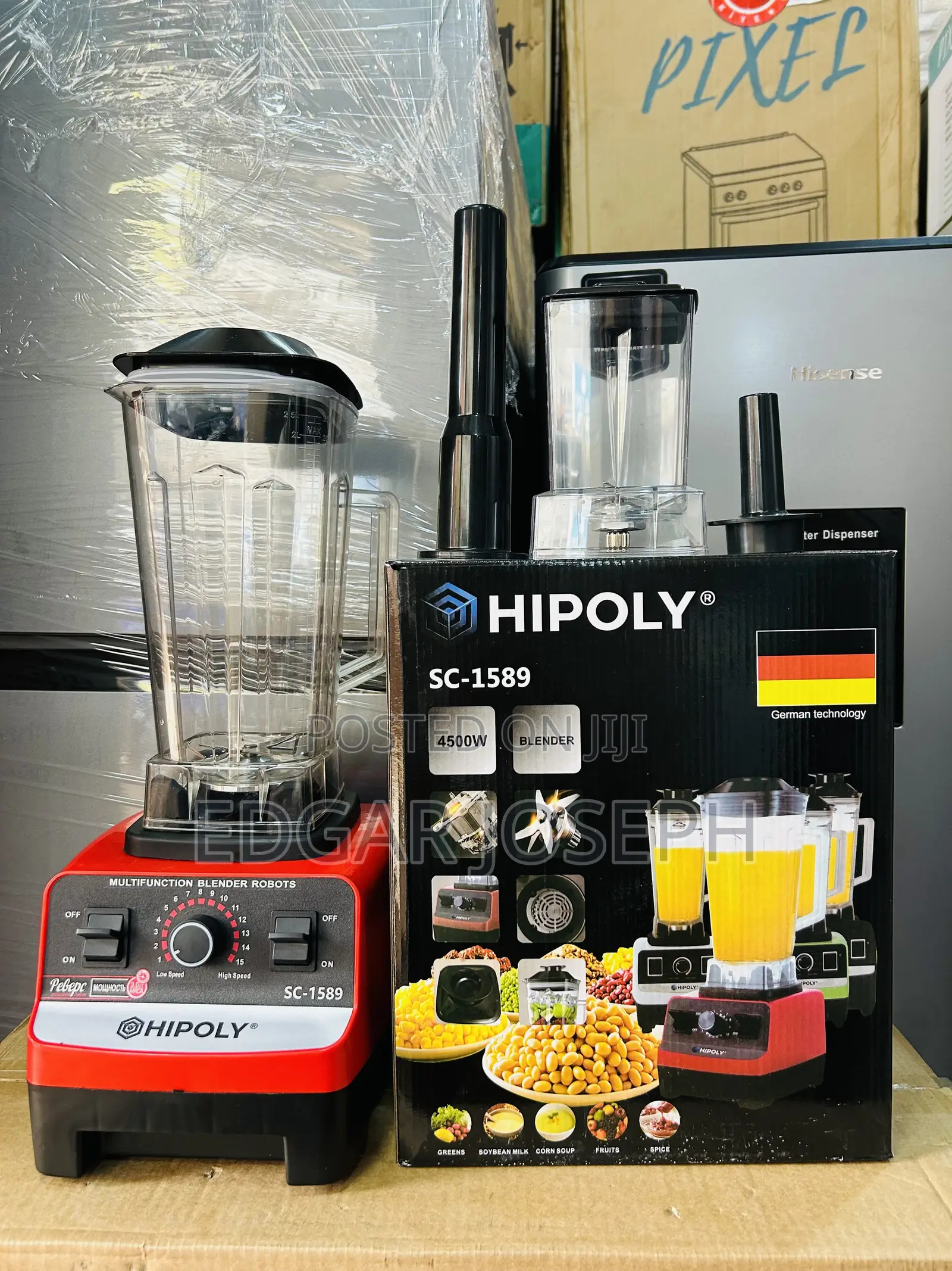 Hi Poly Commercial Blender
