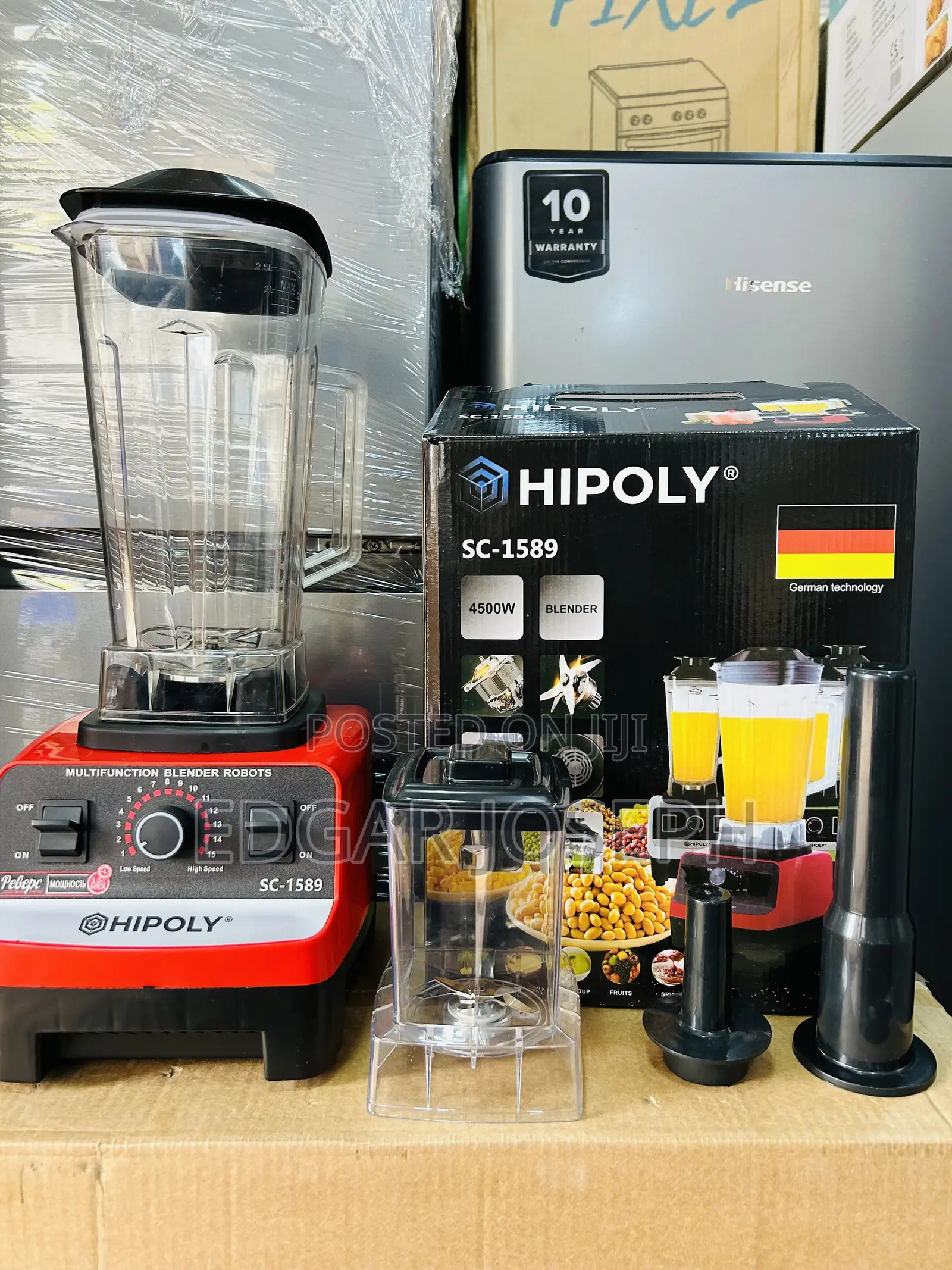 Hi Poly Commercial Blender