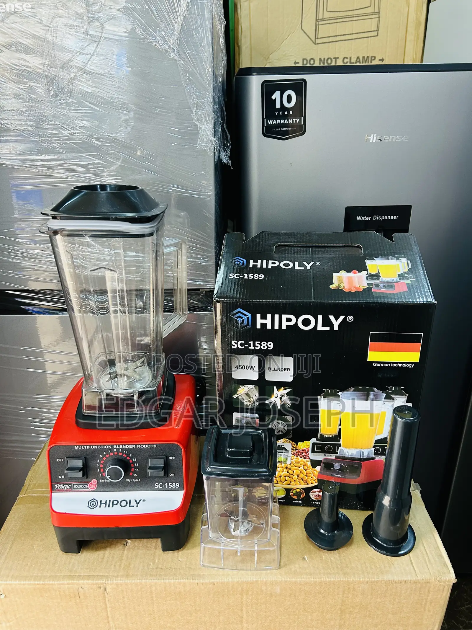 Hi Poly Commercial Blender