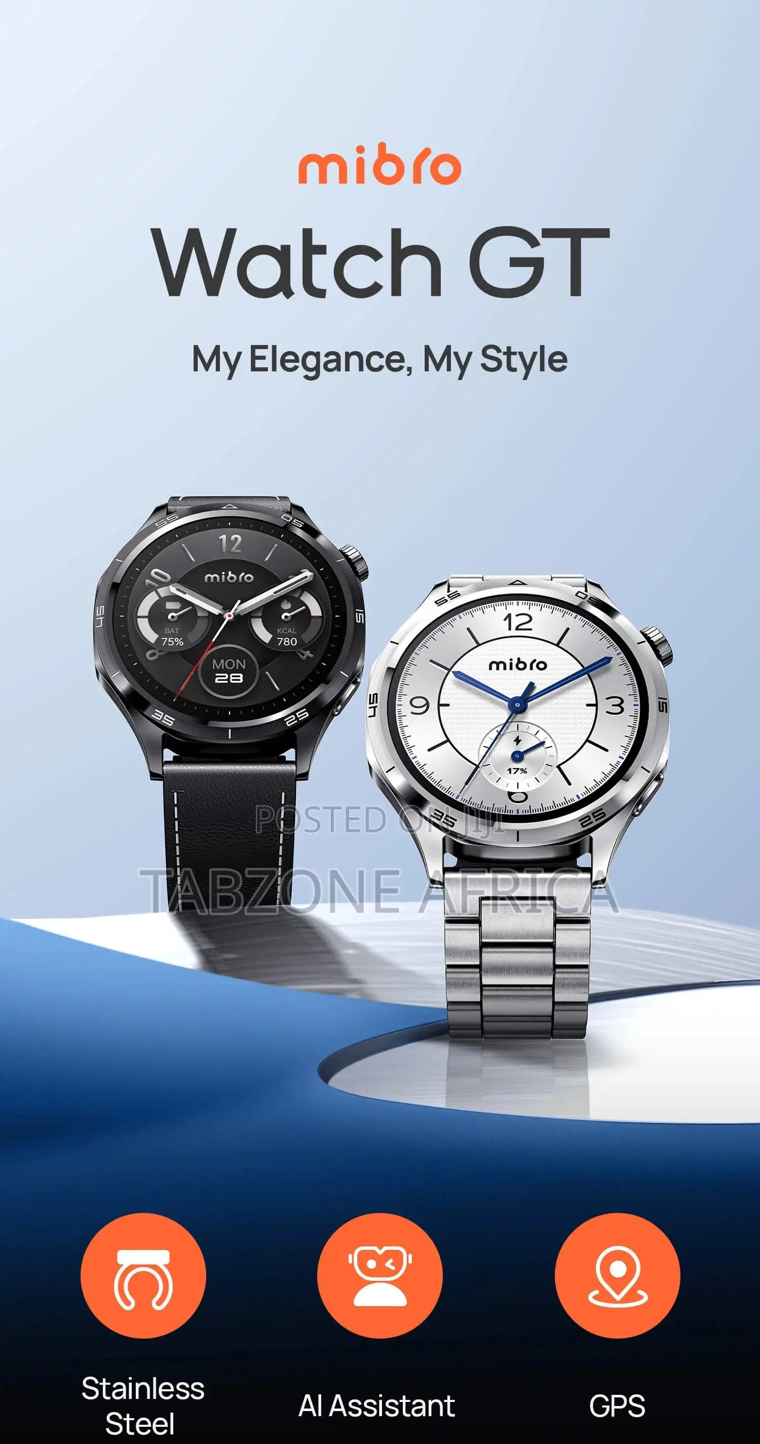 New Mibro Watch GT 1.43” AMOLED Display | GPS Tracker | BT Calling
