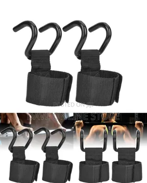 2Pcs/Lot Weight Lifting Hook Hand Bar Wrist Straps Glove