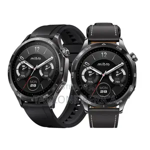 New Mibro Watch GT 1.43” AMOLED Display With GPS - Leather Strap