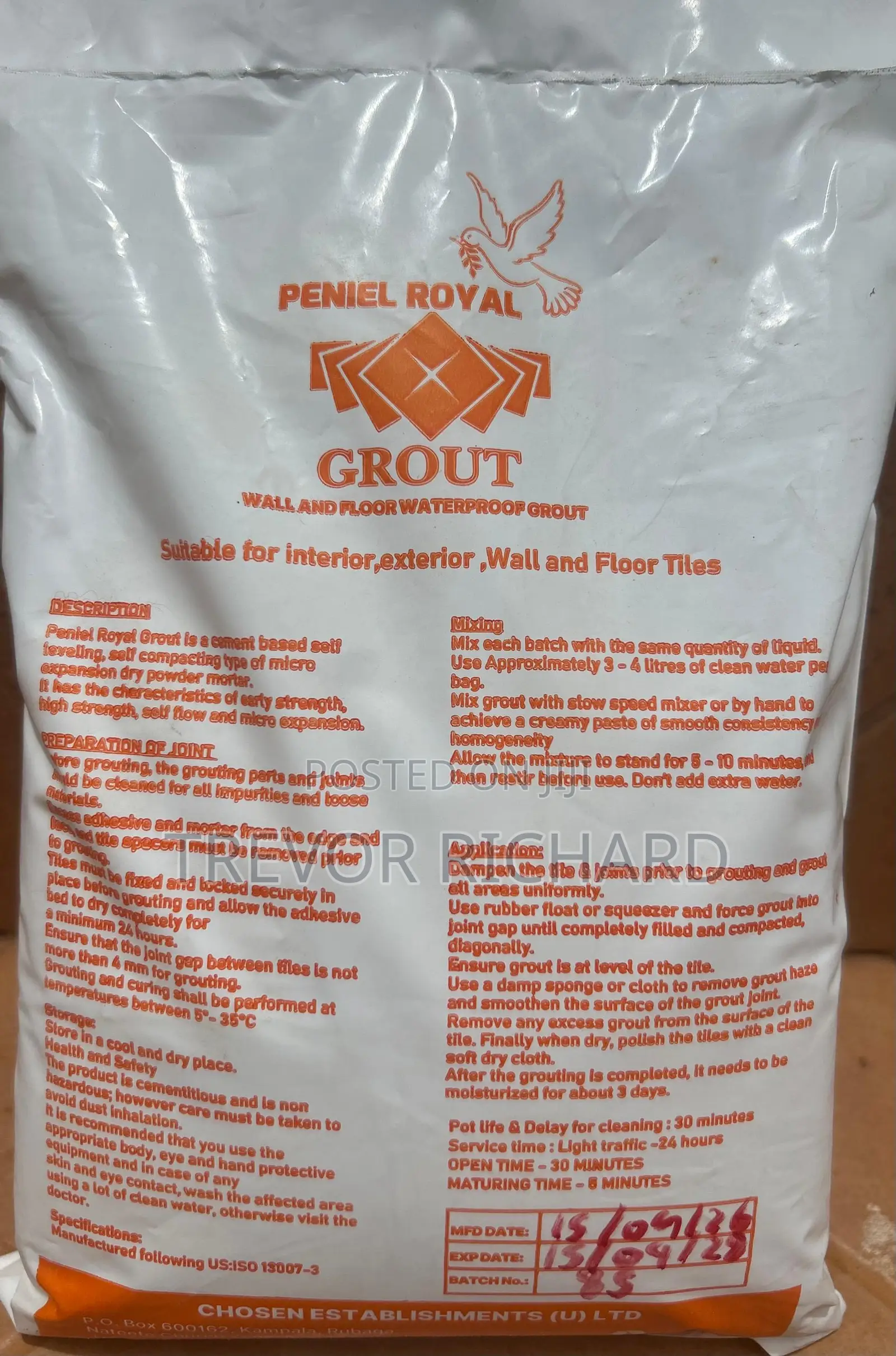 Peniel Royal Grout (Waterproof)