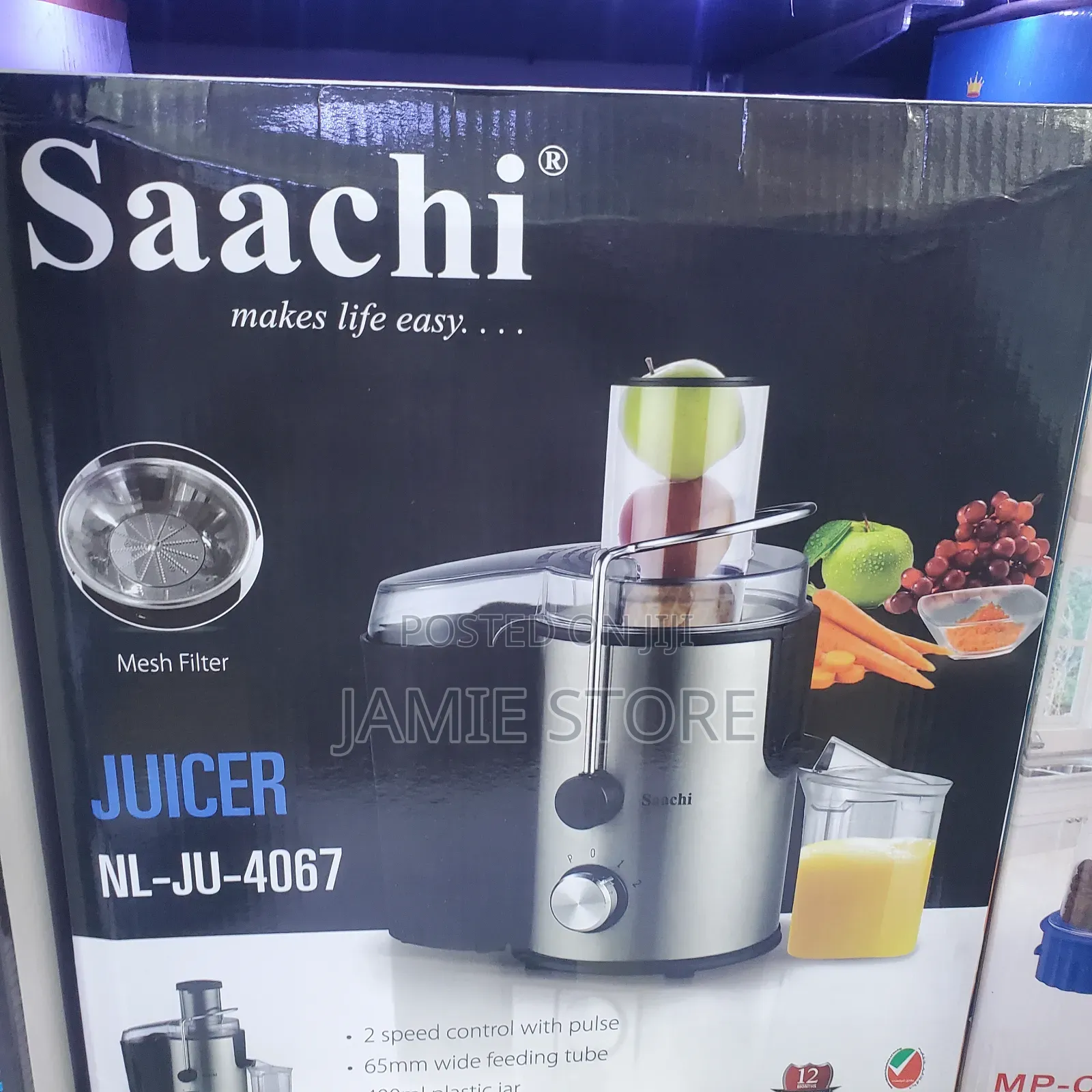 Saachi Juicer With 2 Speed Controls