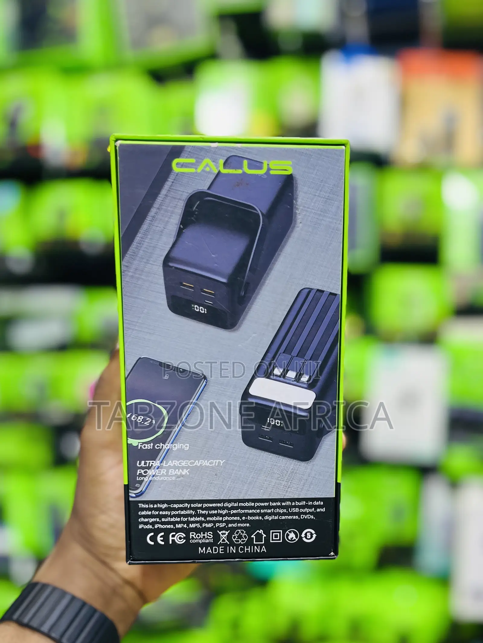Calus FAST-H65Pro 65000mAh 22.5W Fast-Charging Power Bank