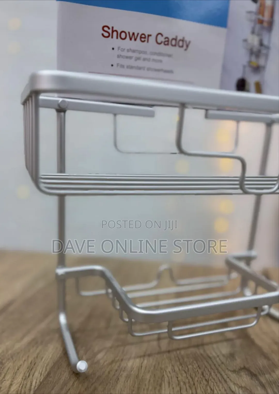 Stainless Steel Hanging Shower Caddy ( 3 Tiers)