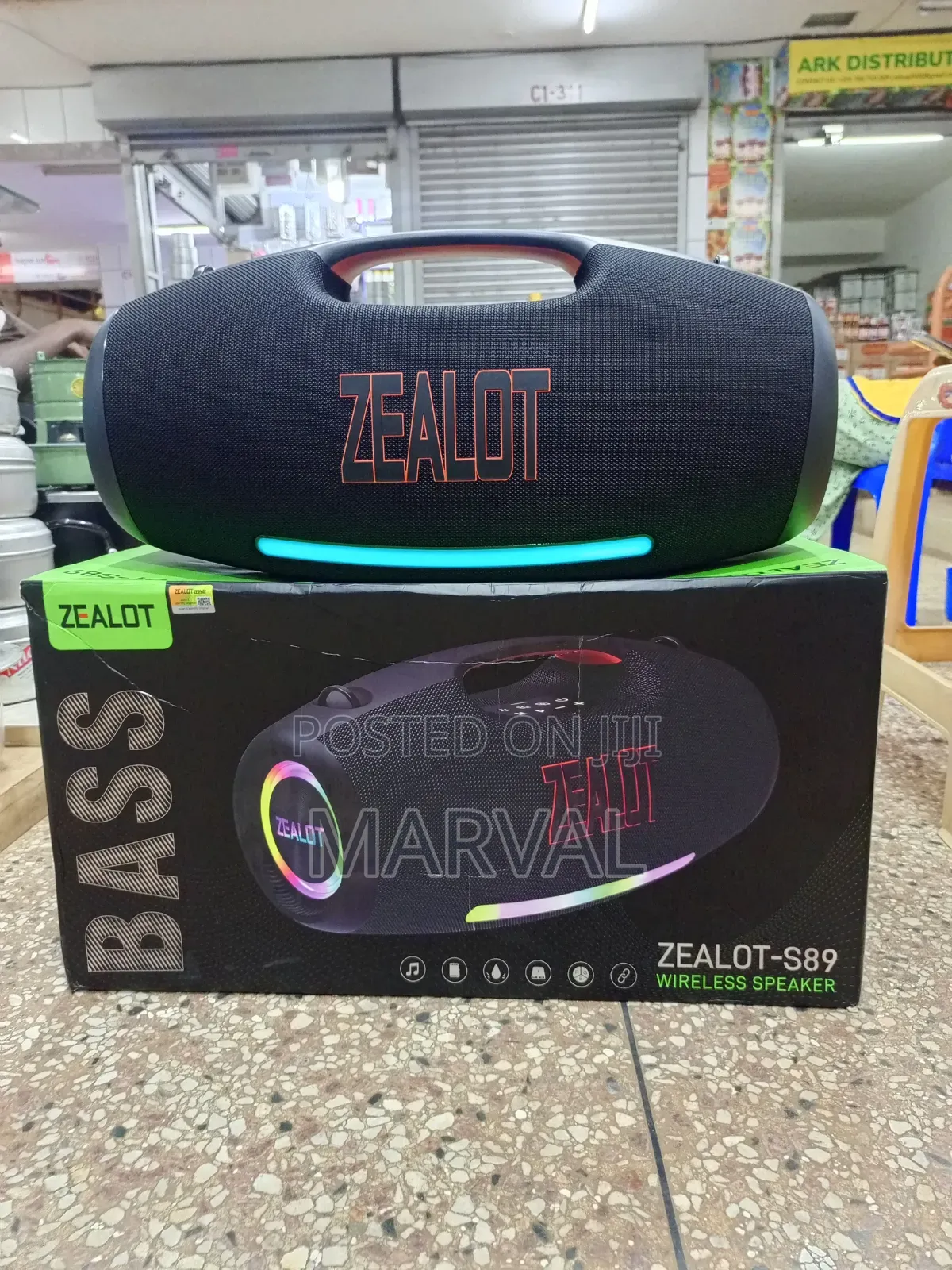 250W Zealot S89 Portable High Power Wireless Speaker