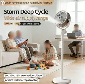 3-in-1 Air Circulation Mist Fan