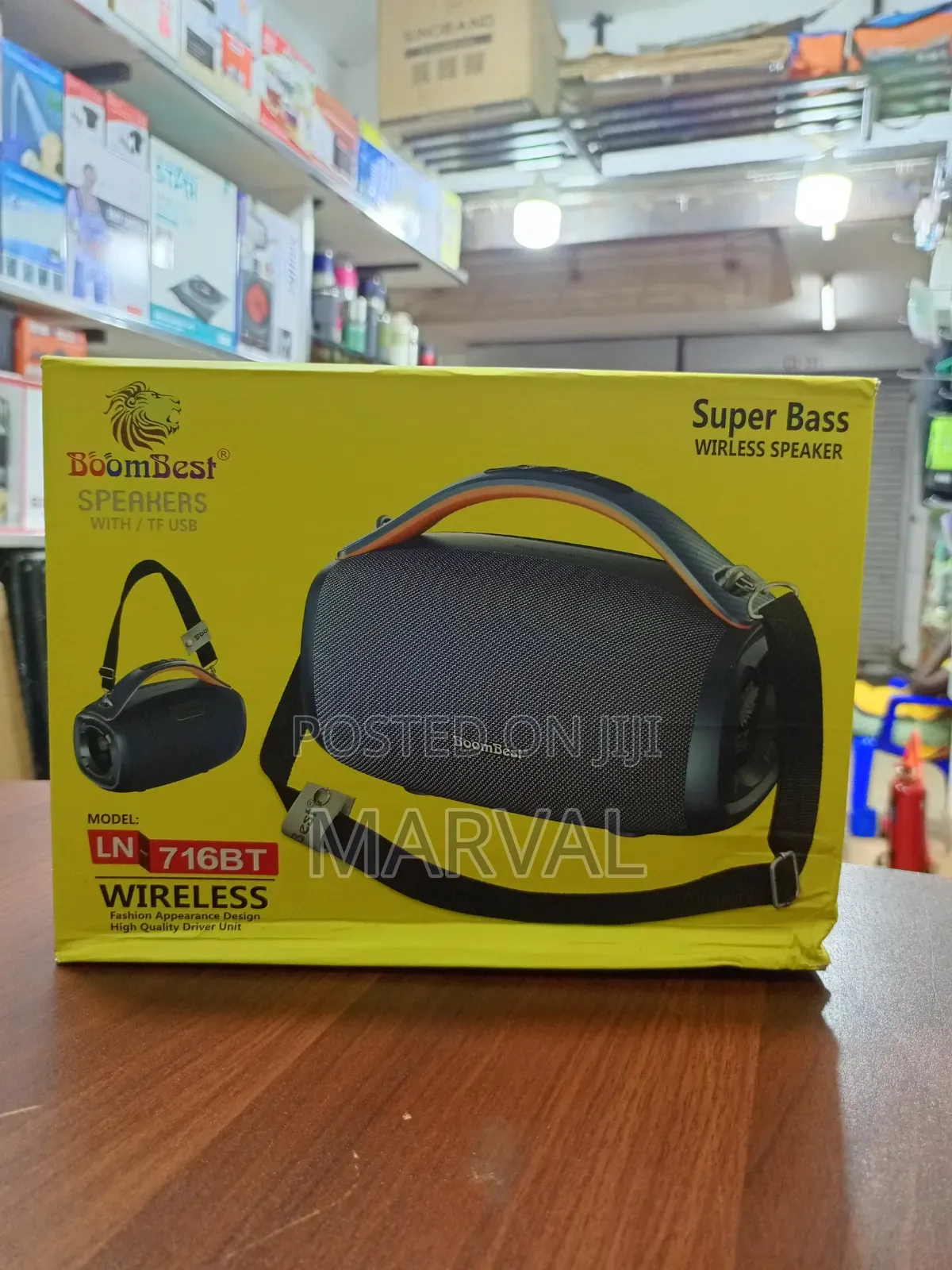 30W BoomBest LN-716BT Super Bass Wireless Speaker.
