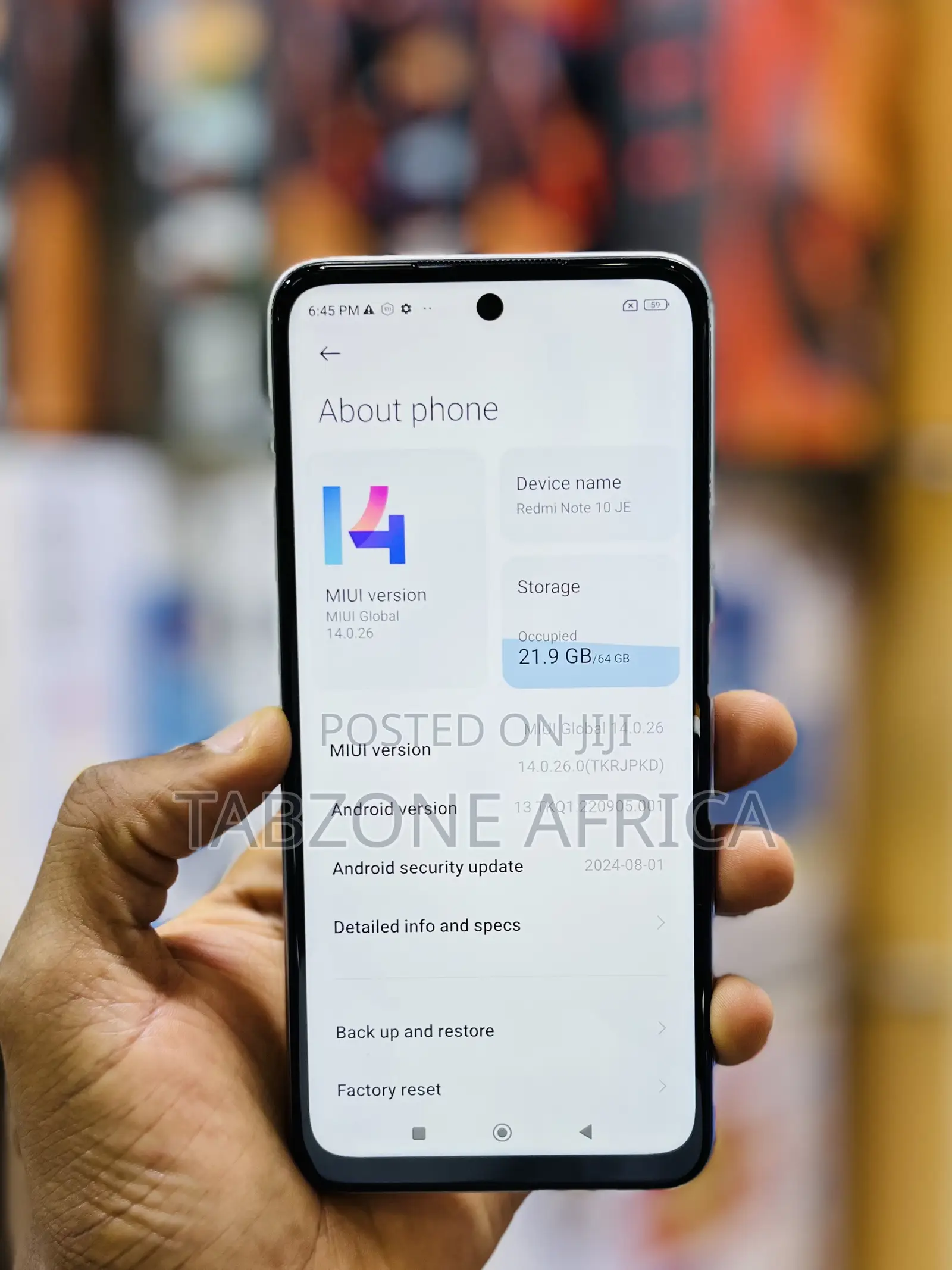 Xiaomi Redmi Note 10 64 GB Silver