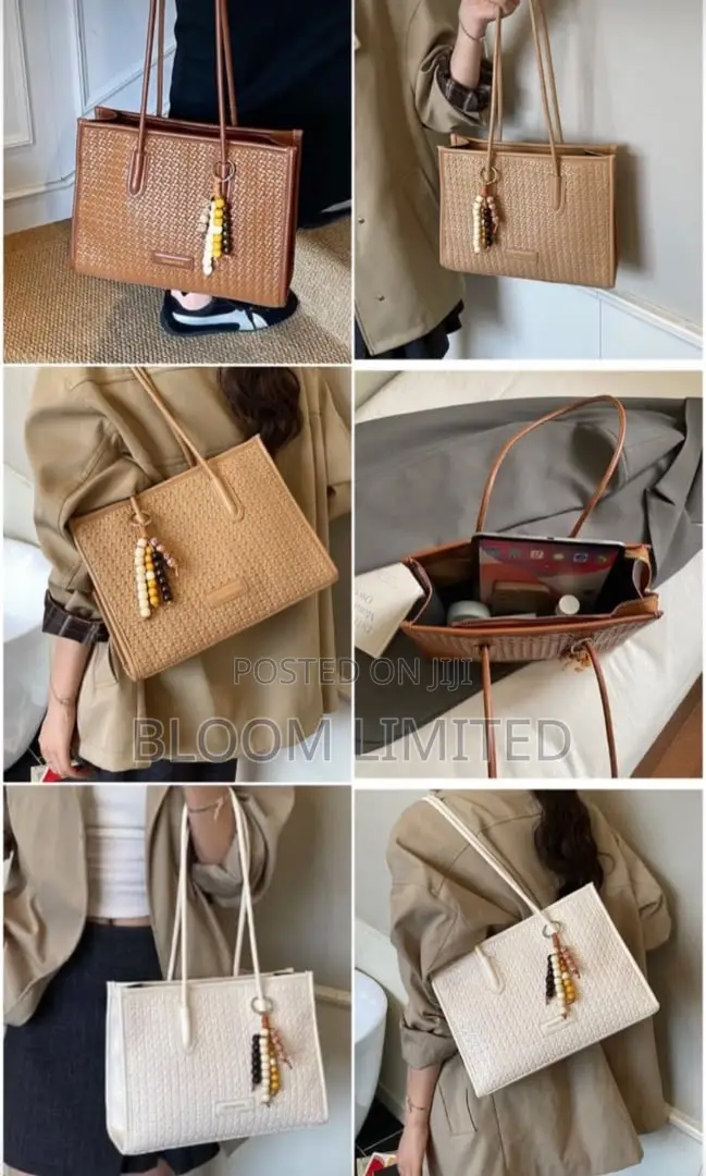 Ladies Woven Tote Bag