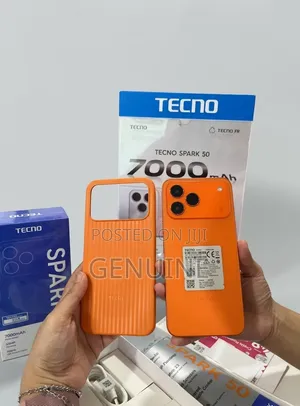 New Tecno Spark 50 128 GB Orange