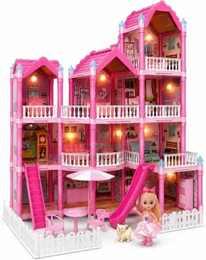 Toy Princess Castle Play Set Fun Pretend Play for Kids Ages 3–10 Years