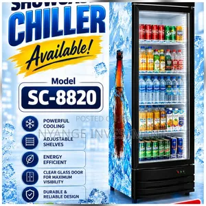 Sayona Single Glass Door Commercial Showcase Cooler Fridge