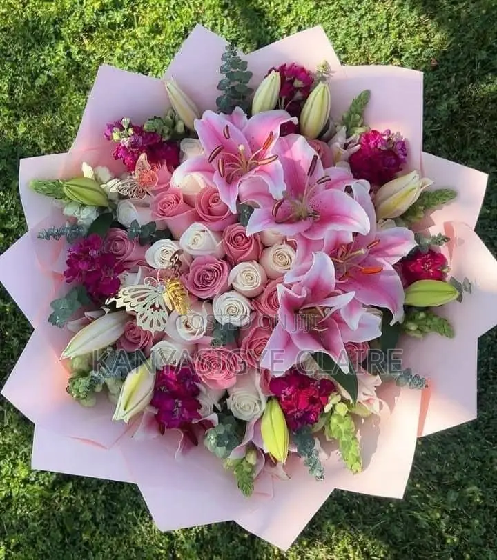 Blushing Lilly Romance Mixed Bouquet