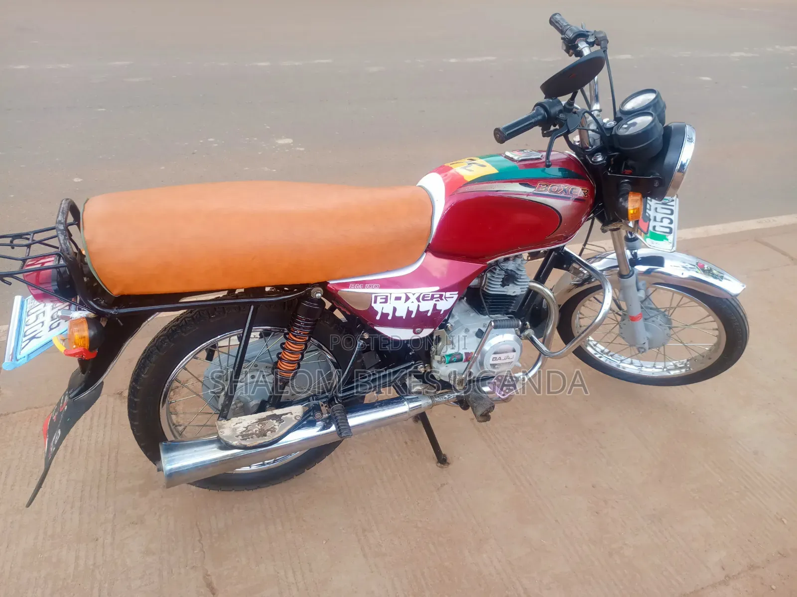 Bajaj Boxer 100 2023 Red