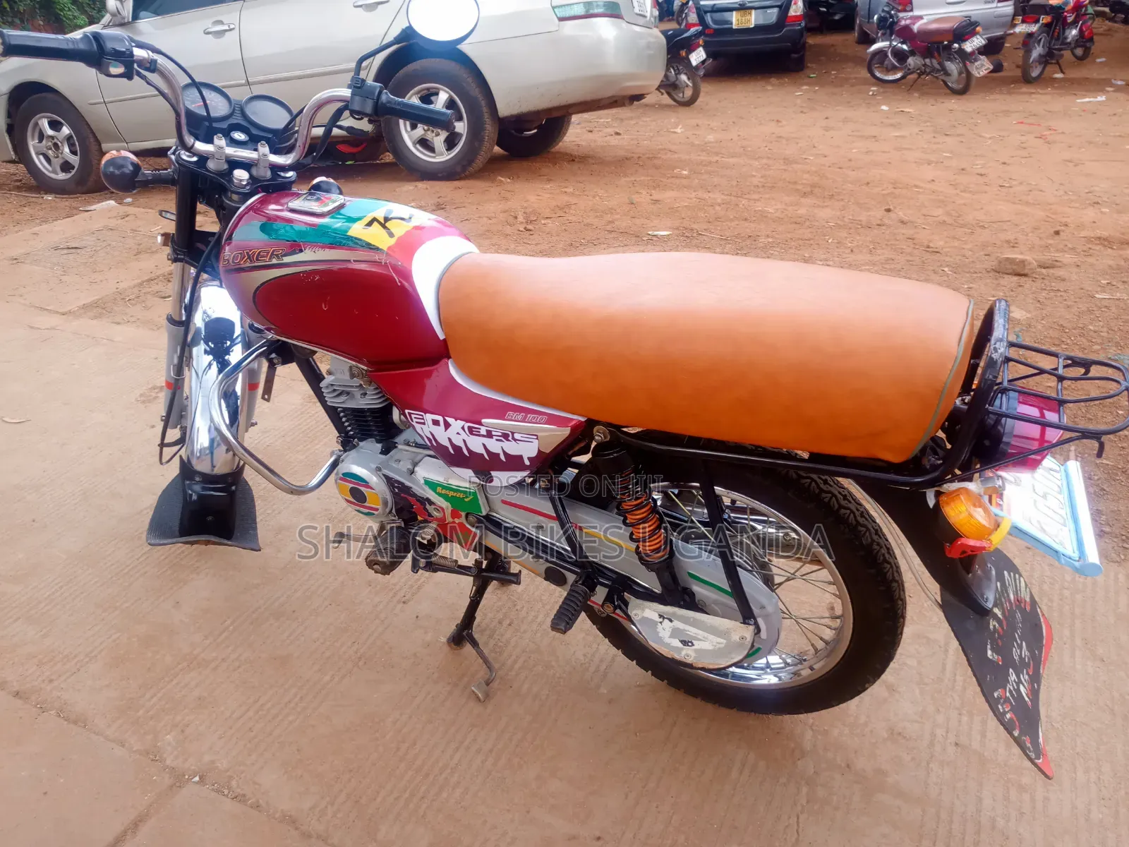 Bajaj Boxer 100 2023 Red