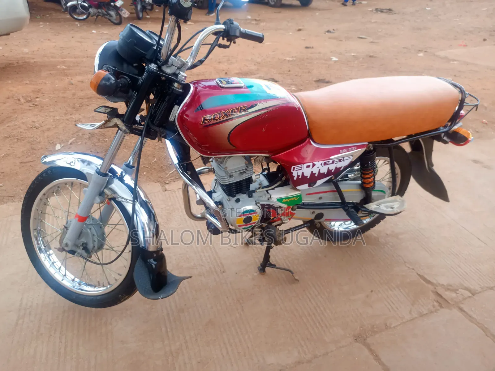 Bajaj Boxer 100 2023 Red