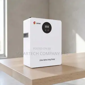 SRNE 2.56kWh Lithium Battery 6000 Cycles 80% DoD - White