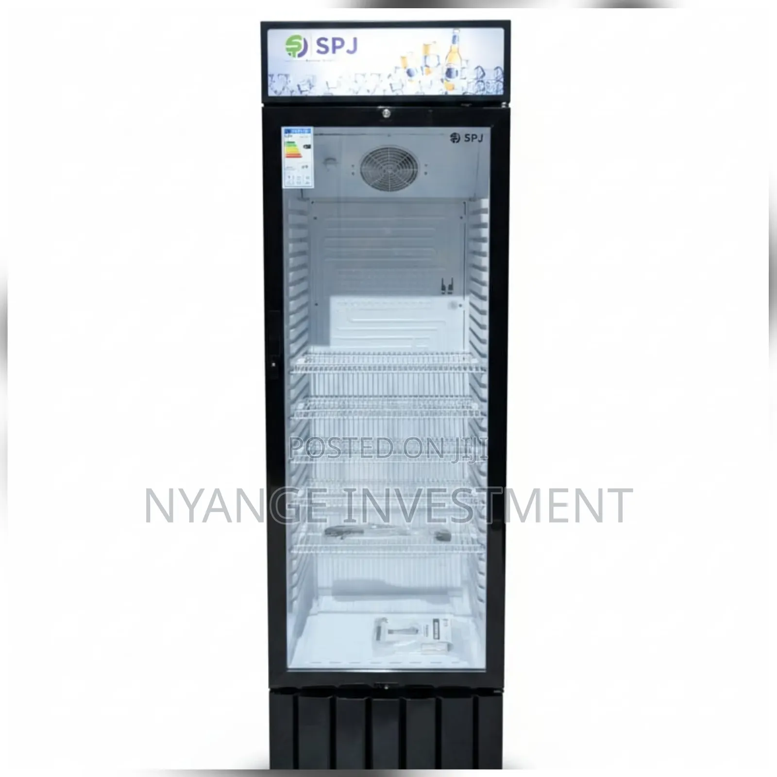 450L SPJ Single Door Glass Display Chiller/Refrigerator .