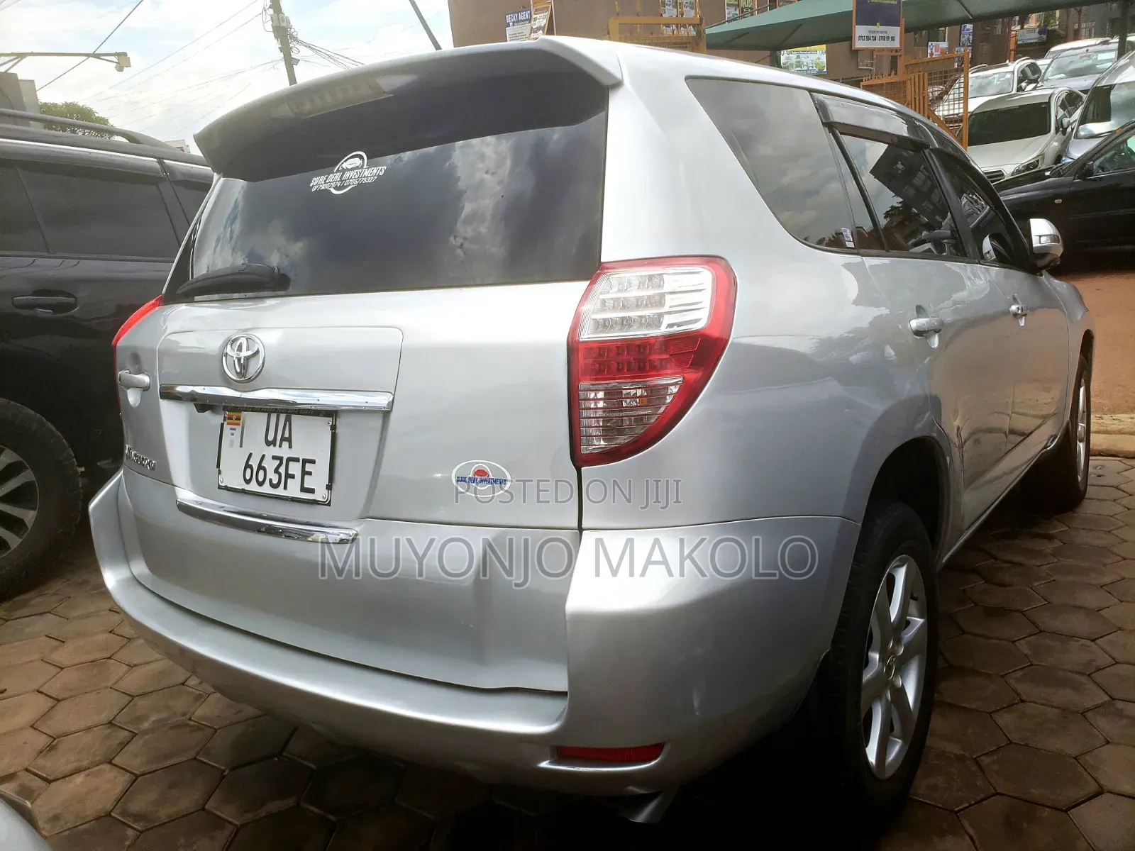 Toyota Vanguard 2008 Silver