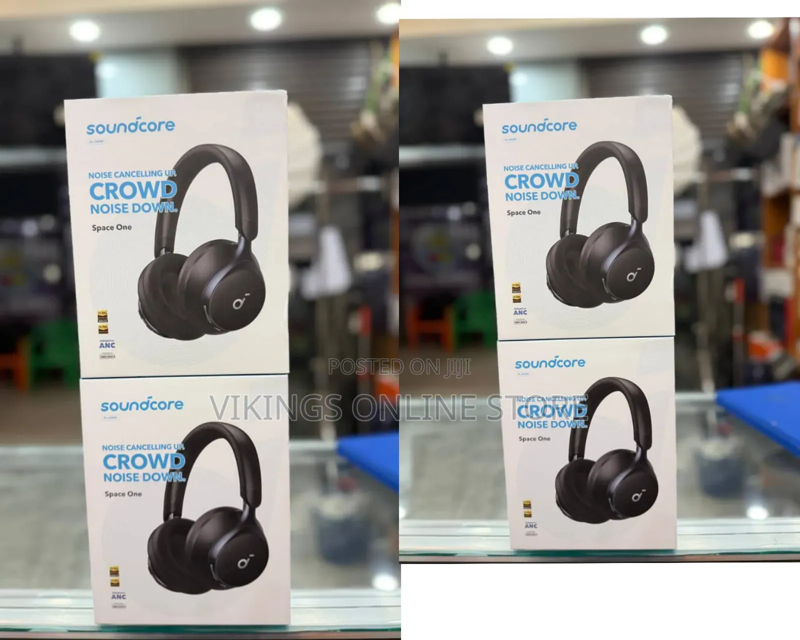 Soundcore by Anker, Space One, Active Noise Cancelling Headphones