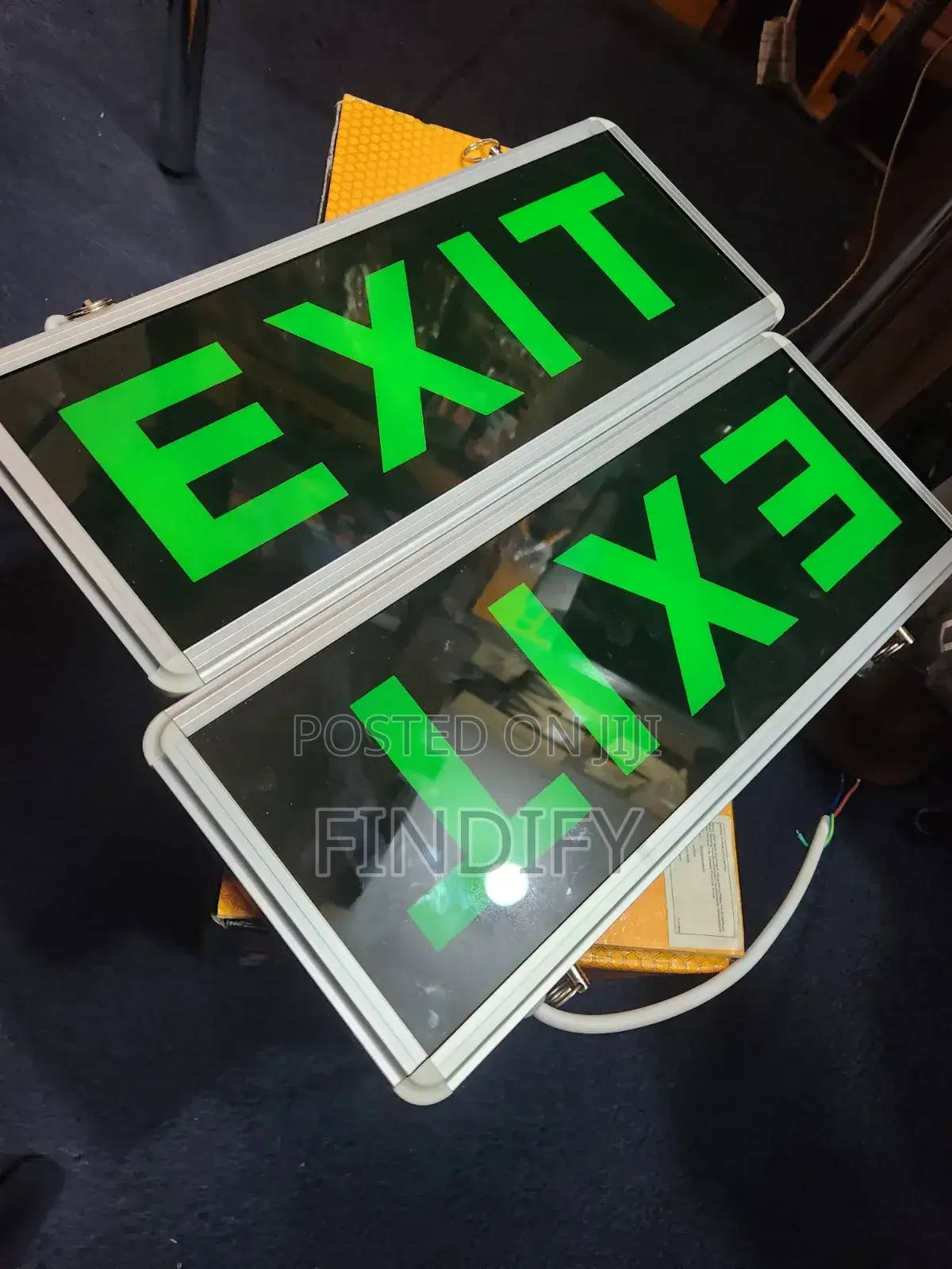 LED Emergency Exit Signs Featuring Bright and a Backup Battery