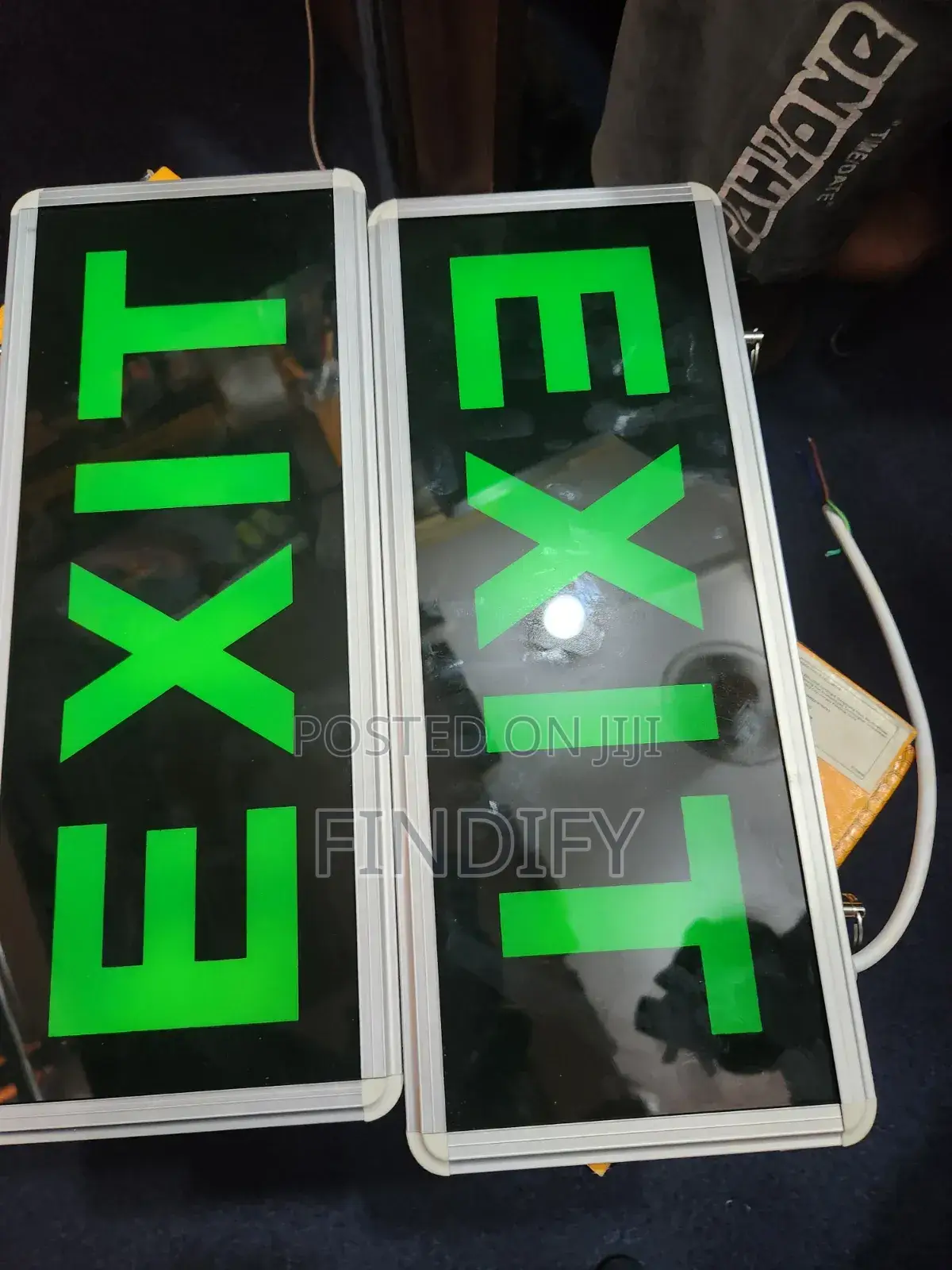 LED Emergency Exit Signs Featuring Bright and a Backup Battery