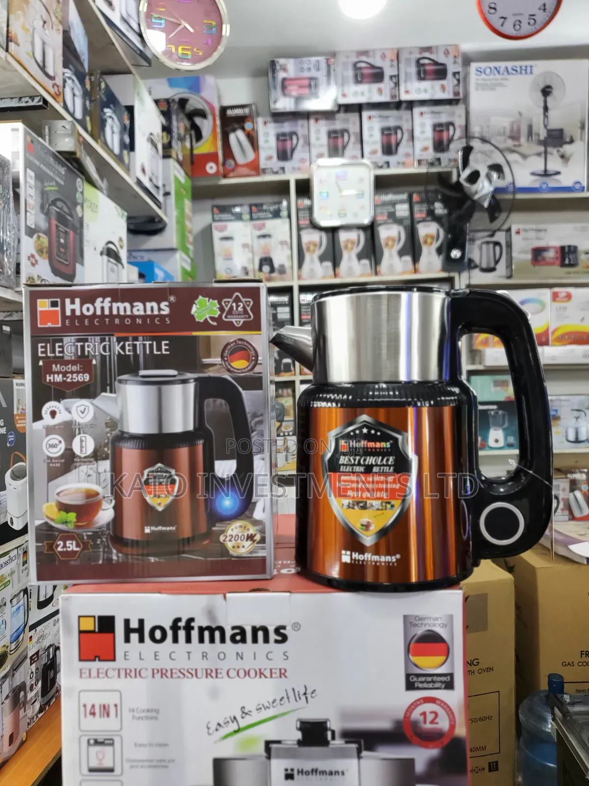 Hm.2569 Hoffmans Milk and Water Pacolator Electric 2.5l
