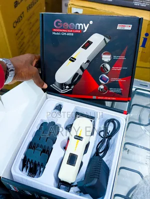 Geemy Rechargeable Hair Clipper Cordless Trimmer Adjustable Blade