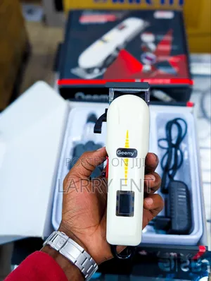 Geemy Professional Hair Clippers Rechargeable Cordless Trimmer