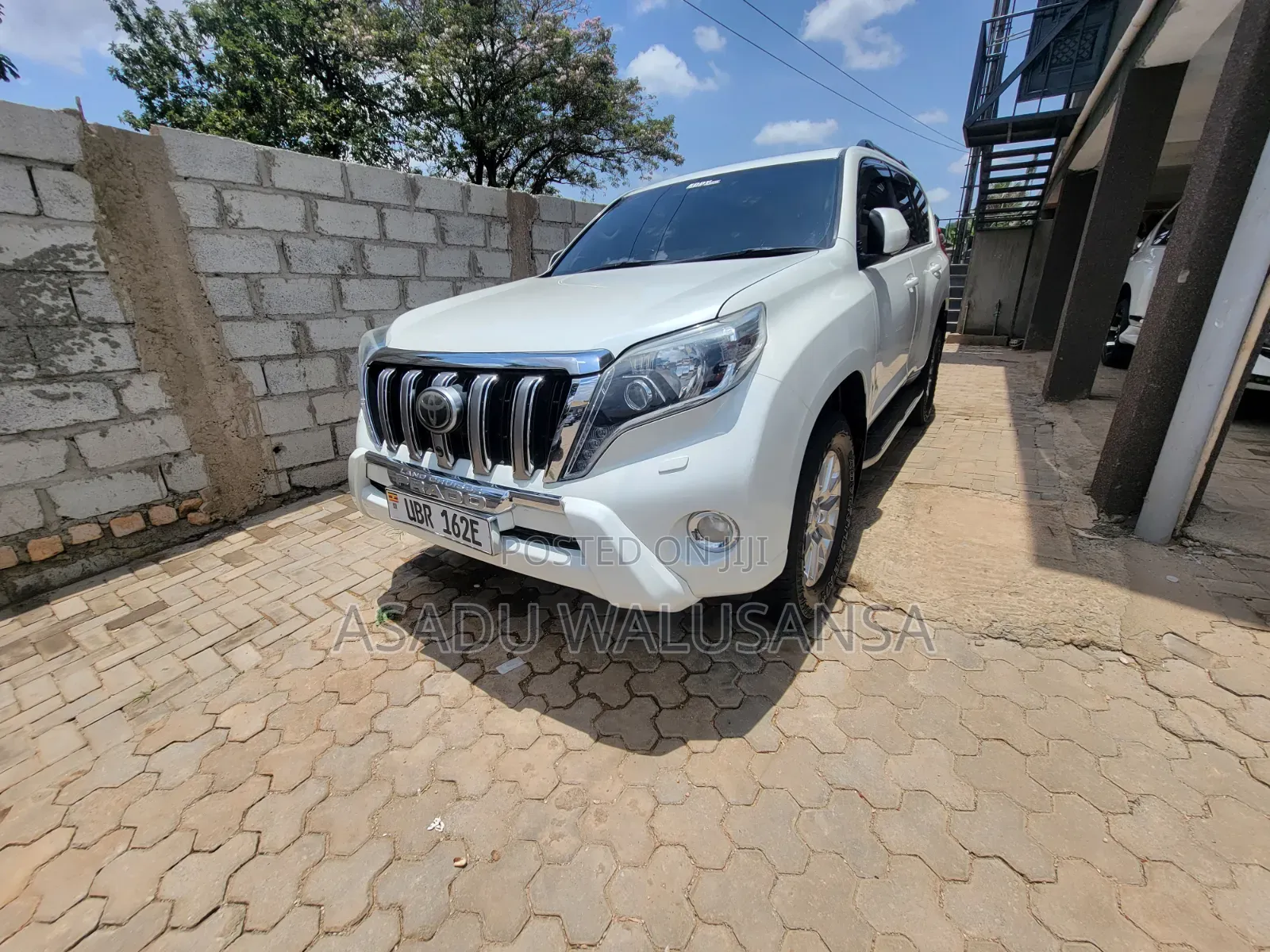 Toyota Land Cruiser Prado 2017 White