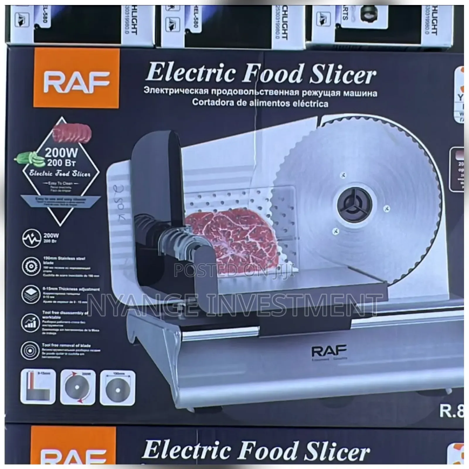 Raf Electric Food Slicer.