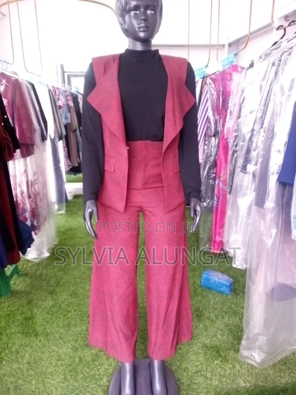 3 Piece Office Pant Suit