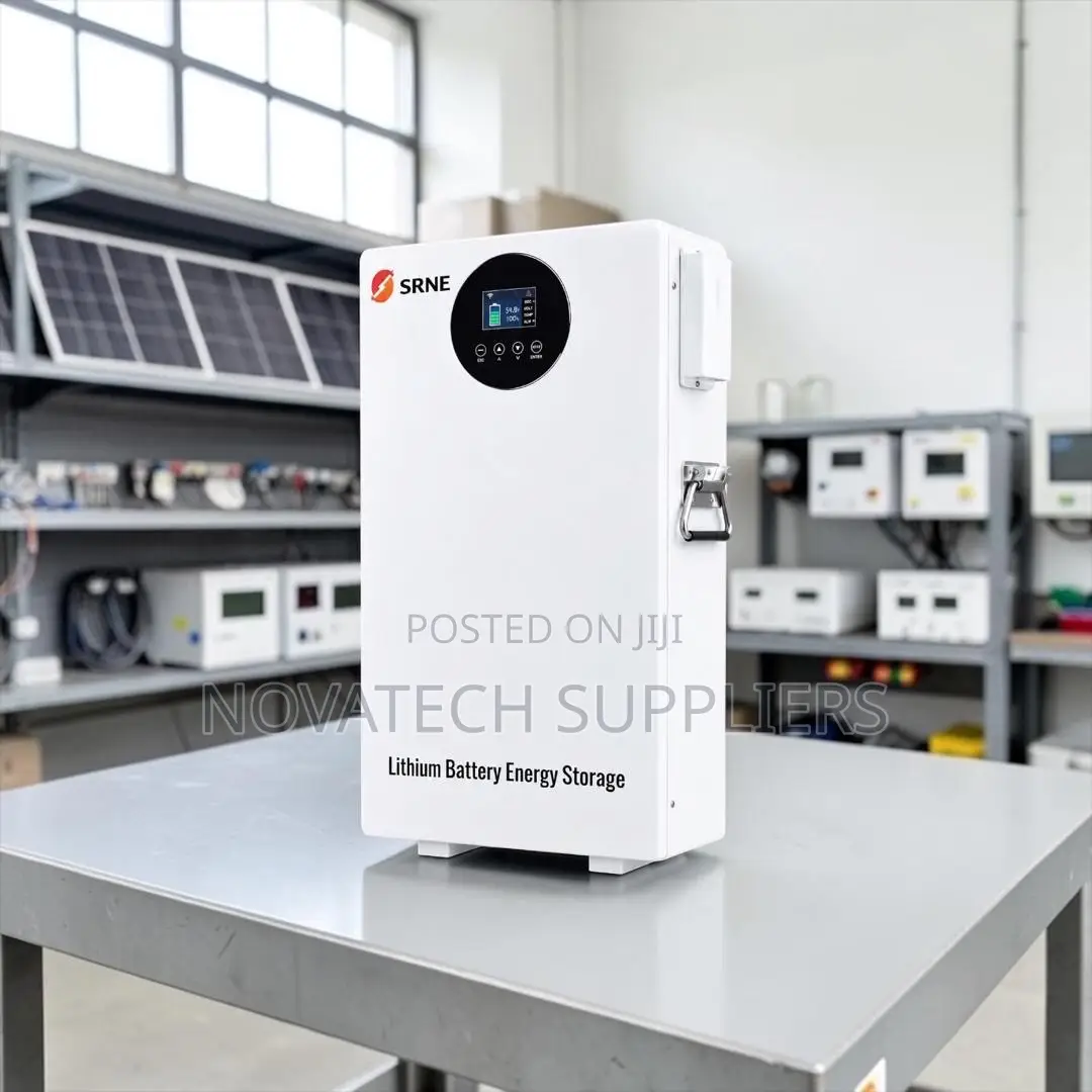 SRNE 51.2V 100Ah 5.12kWh LiFePO4 Solar Battery