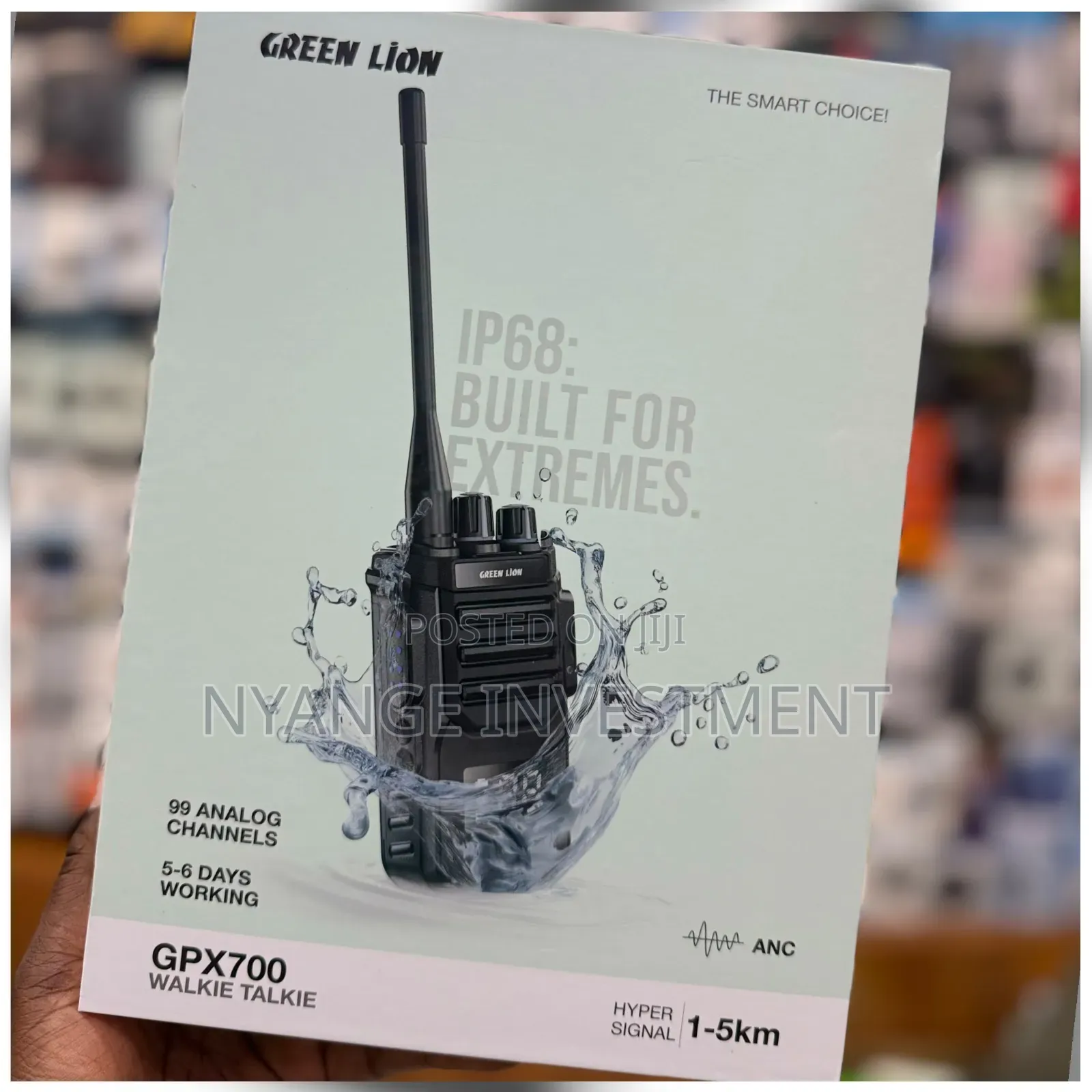 Green Lion GPX700 Walkie Talkie.