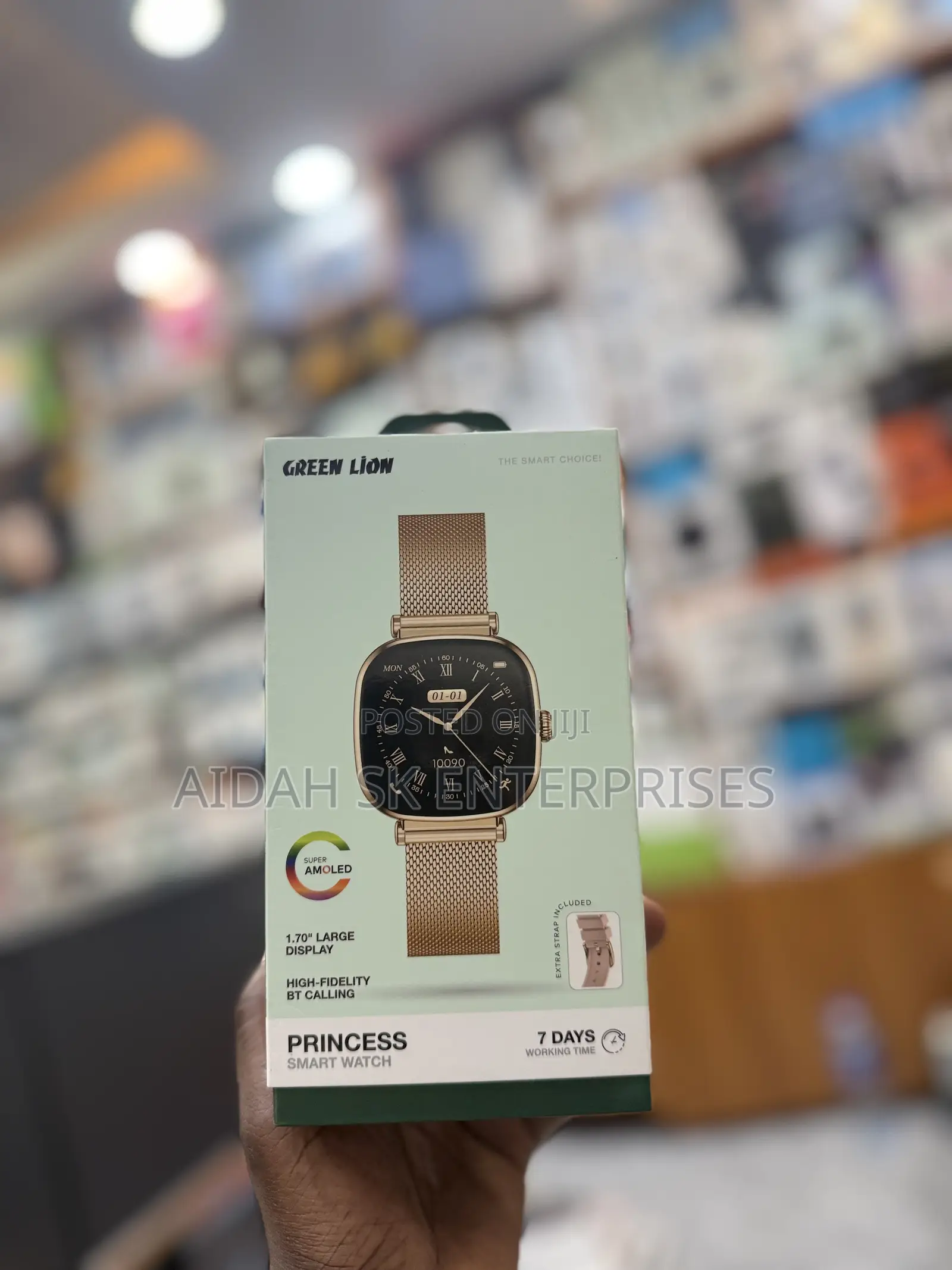 Green Lion Princess Smart Watch
