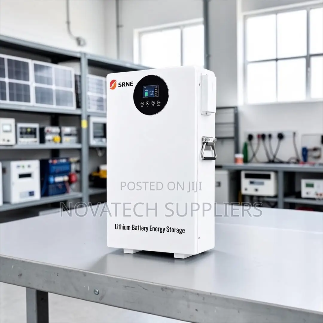 SRNE 5.12kWh 51.2V Lithium Battery – 6000 Cycles Brand New