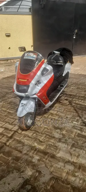 Motorcycle 2012 White