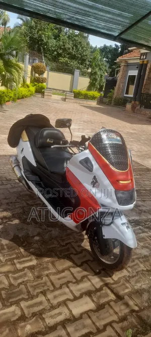 Motorcycle 2012 White