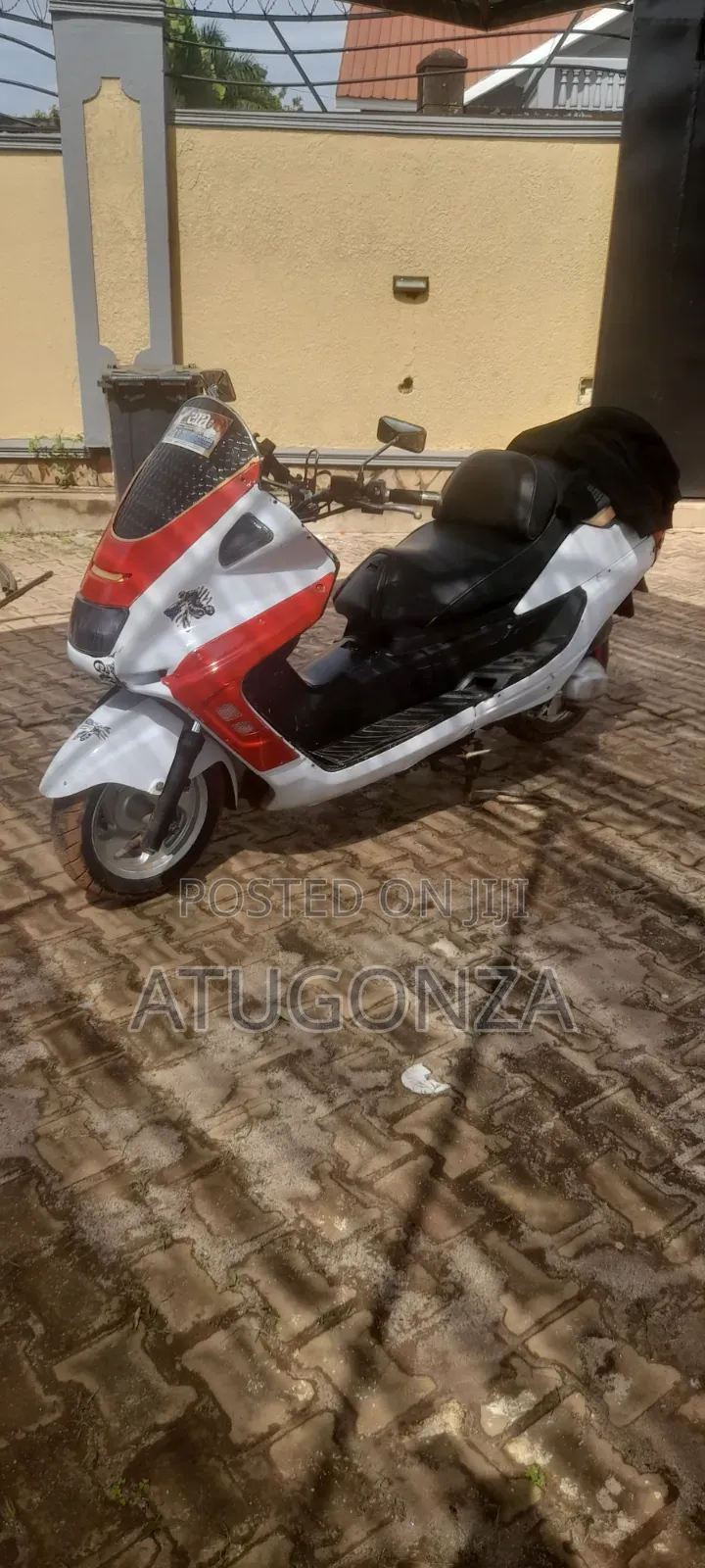 Motorcycle 2012 White