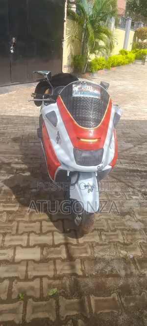 Motorcycle 2012 White